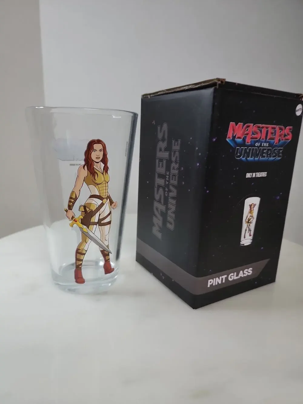2026 Cinemark Masters Of The Universe MOVIE Pint Glass TEELA MOTU 2026 In Hand